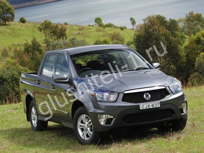 Купить глушитель, катализатор, пламегаситель SsangYong Korando Sports в Москве